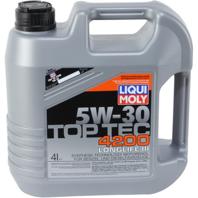 Motorolie LIQUI MOLY P000323 TopTec 4200 5W30 4L