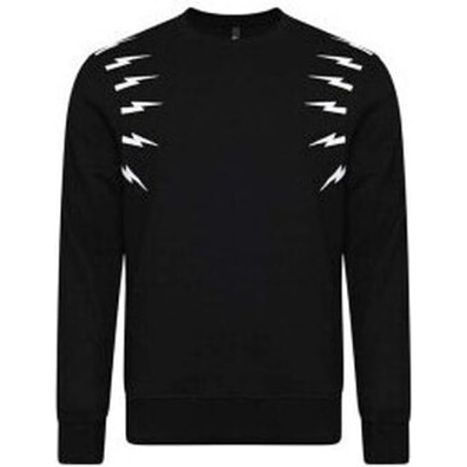Sweaters Neil Barrett NEIL BARRET SWEATSHIRT PBJS333A G517S 524 BLACK
