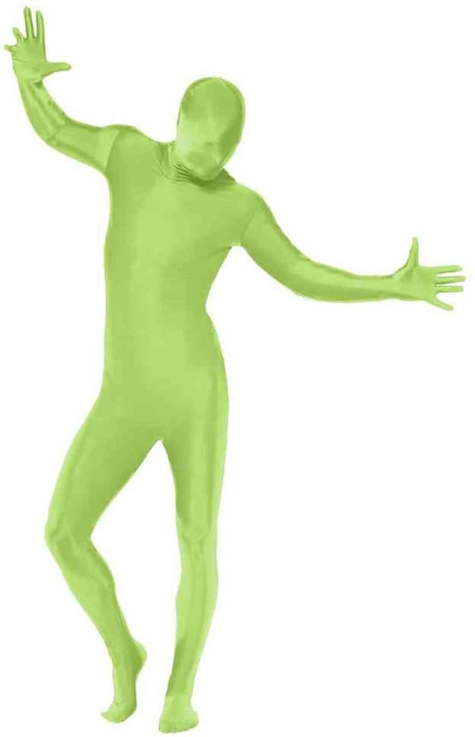 Second skin pak groen - Maat M
