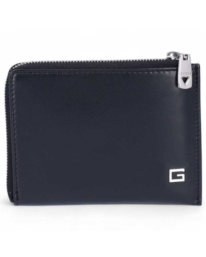 Portfolio Guess Madrid Man Black Leather - smmagslea26bla