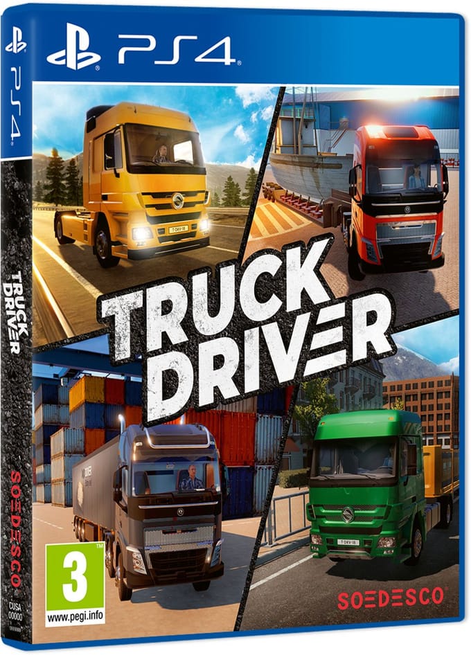 Vrachtwagenchauffeur - Sony PlayStation 4 - Simulator
