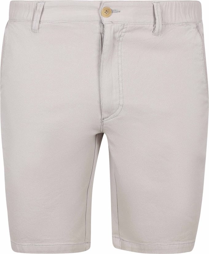 Suitable Ferdinand Structure Short Grijs - Maat L - Heren - Korte broek