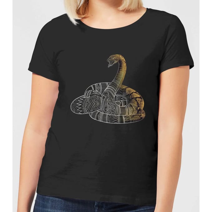 Fantastic Beasts Tribal Nagini dames t-shirt - Zwart - M