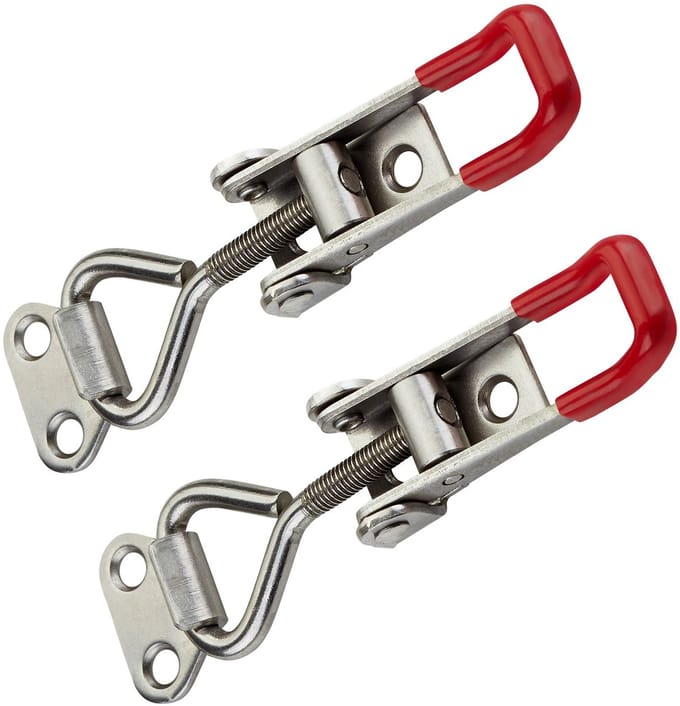 2 x spansluiting CATCH (M5, houdkracht 165 kg, RVS SS304) verstelbaar spansluiting van SOTECH