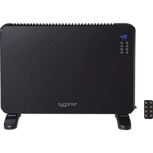 Sygonix Verwarming 20 m² Zwart