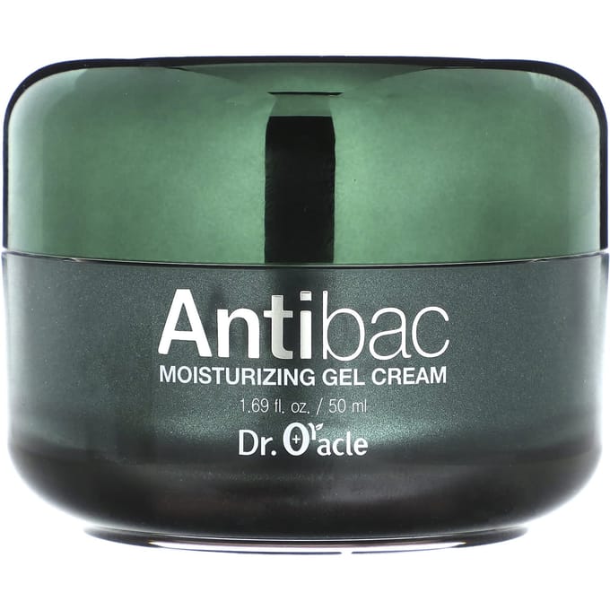 Dr. Oracle, Antibac, Hydraterende Gel Crème, 1,69 fl oz (50 ml) black
