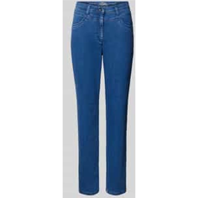 Raphaela by Brax Dames Jeans  Style LAURA NEW STONED, denim blauw regular, maat 40K