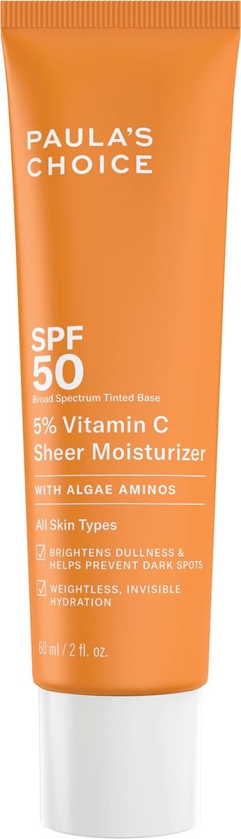 Paula's Choice 5% Vitamin C Sheer Dagcrème SPF 50 - Gezichtscrème - Alle Huidtypen - 60 ml