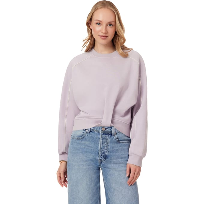 Scotch & Soda Crew Neck Iris Größe: S | Longsleeves Outlet | Damen | Violett