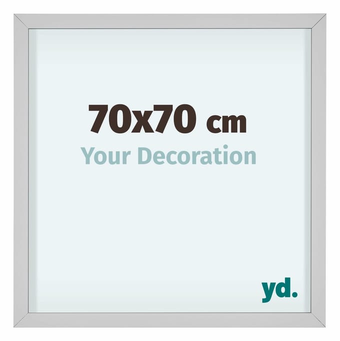 Your Decoration - Fotolijst 70x70 cm - Aluminium - Wit - Virginia