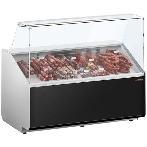 GGM Gastro Kühltheke - 1300mm - Frontblende Schwarz