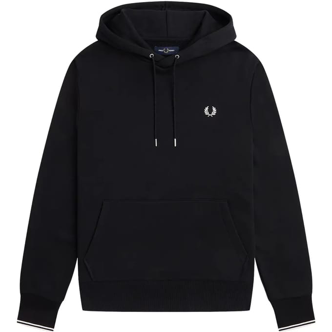 Sweater Fred Perry Tipped Hooded Sweatshirt