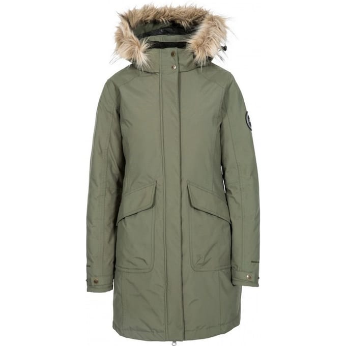 Trespass - Dames Bettany Dlx Dons Jas (Groen)