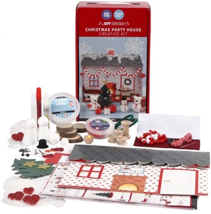 CC DIY Kit Kersthuis Boetseerset