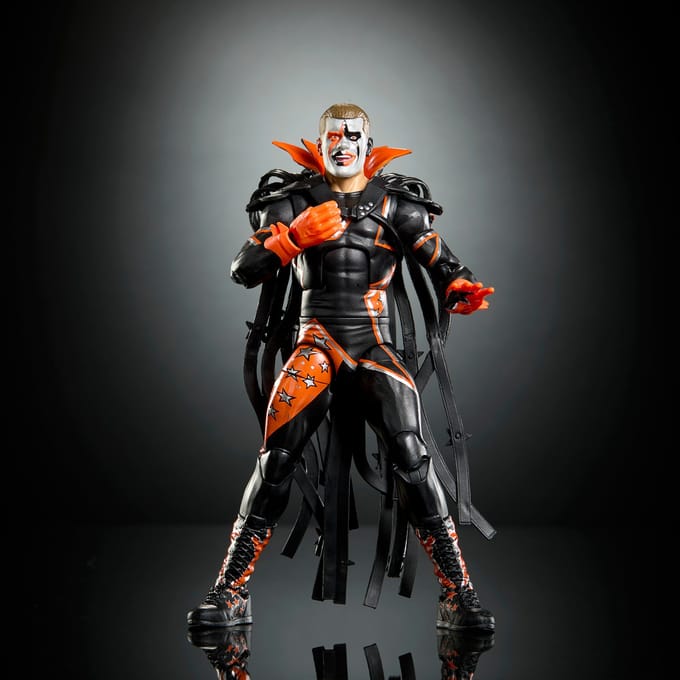 Mattel WWE actiefiguur Wrestlemania Stardust speelgoedfiguur.