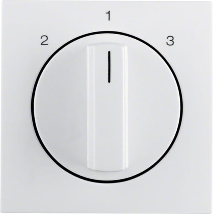 Hager Berker S.1/B.3/B.7 Schakelelement/Centrale Plaat - 1084898900 - E2QPU