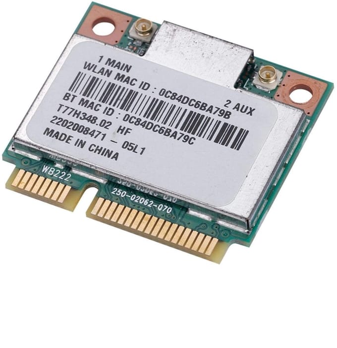 Dailygoody - Dual Band Wi-Fi-kaart - 300Mbps snelheid - Mini Pci-E