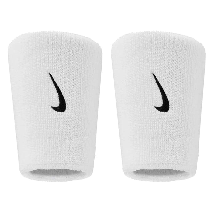 NIKE ACCESSOIRES nike swoosh classic doublewide wristbands 2pk n1012406-101