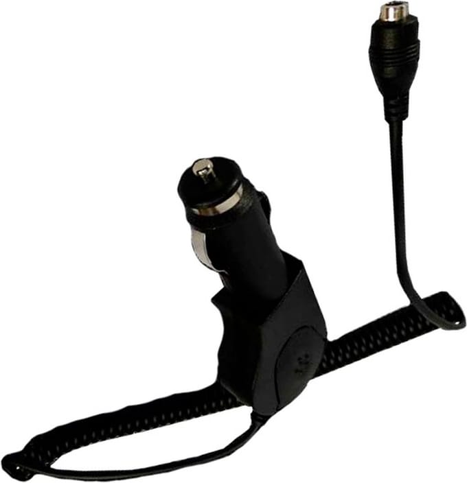 Capit WarmMe 12V Autolader - 21mm diameter - directe voeding verwarmde kleding
