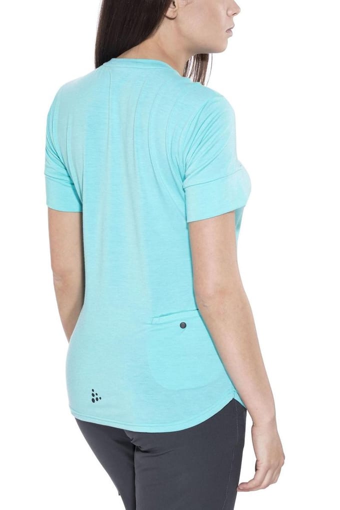 Craft Ride Wielrenshirt - Maat M - Dames - Blauw