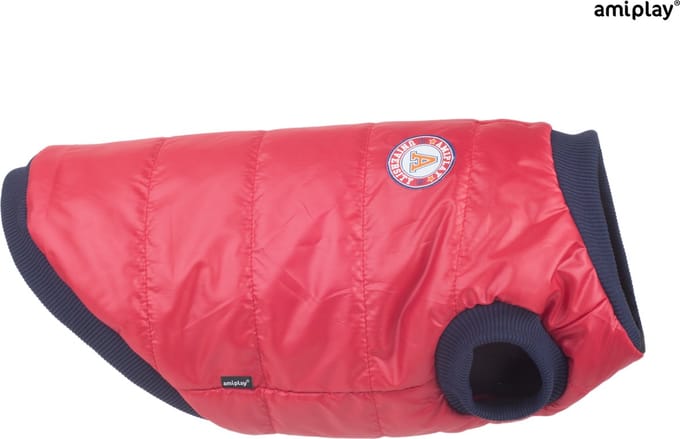 Amiplay hondenjas Bronx rood 33cm