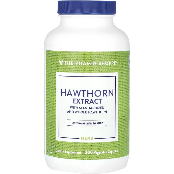 Meidoornextract, plantaardige capsules 300