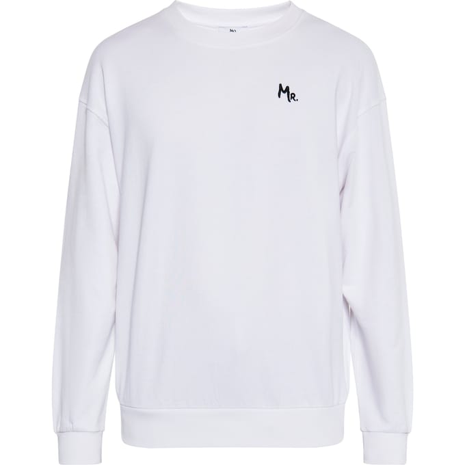 Mo Sweatshirt Heren wit