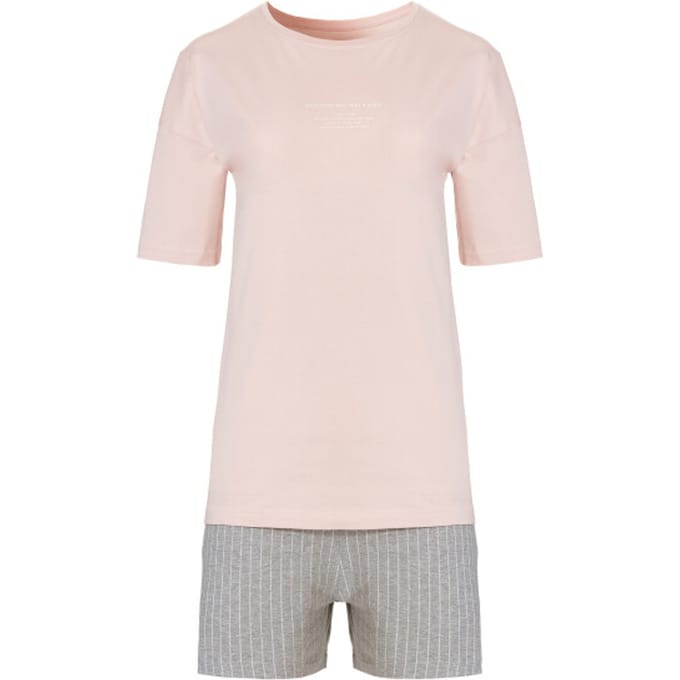 By Louise Dames korte pyjama set shortama