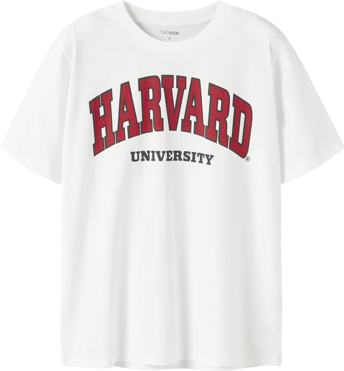 NAME IT - TAFTOMNI COLLEGE REG SS TOP BOX NOOS SKY - Dames - T-shirts