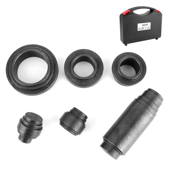 Jeu d'outils de pose de bagues 6 pièces pour transmission automatique 6HP19 6HP21 6HP26 6HP28 black