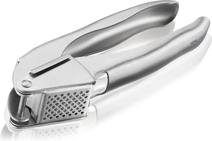 GEFU IMPRENSA Knoflookpers – RVS Knoflookpers – Ergonomische Greep – Vaatwasserbestendig