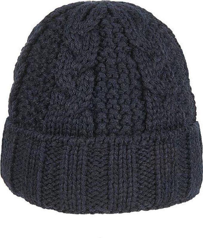 Hatland - Beanie voor heren - Nasim Windstopper - Donkerblauw - maat Onesize