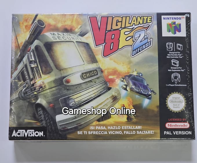 Vigilante 8: 2nd offense - Nintendo 64 [N64] Game PAL