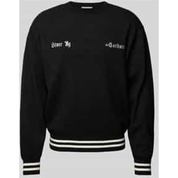 Regular fit gebreide pullover met wol