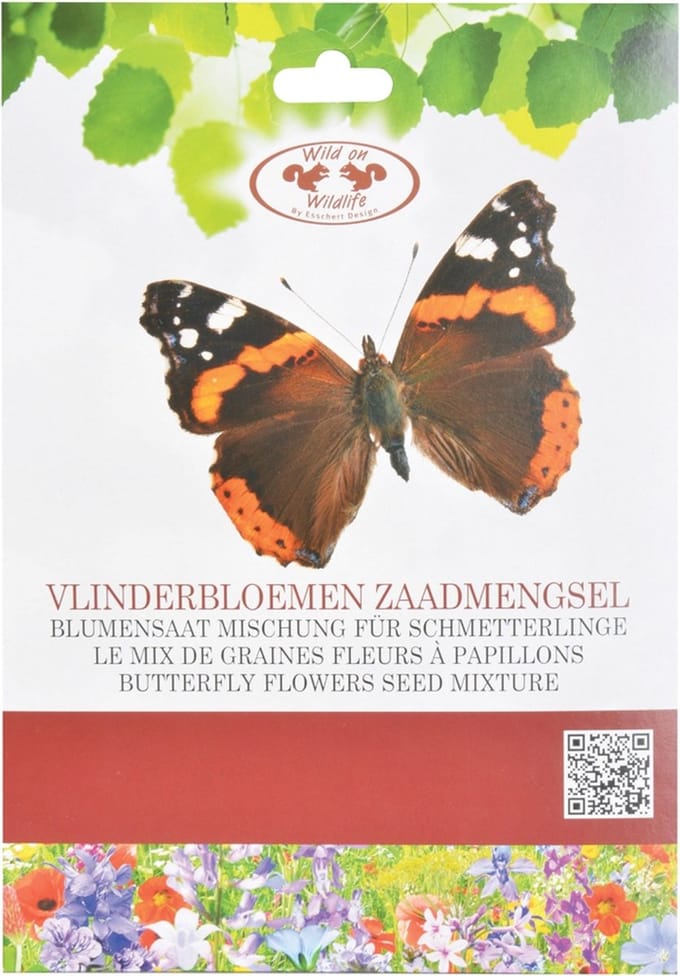 Esschert Design Vlinderbloemen zaadmengsel