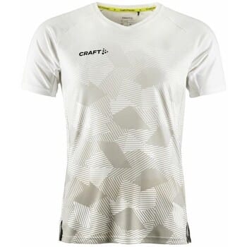 Craft Premier Fade Shirt Korte Mouw Heren - Wit | Maat: M