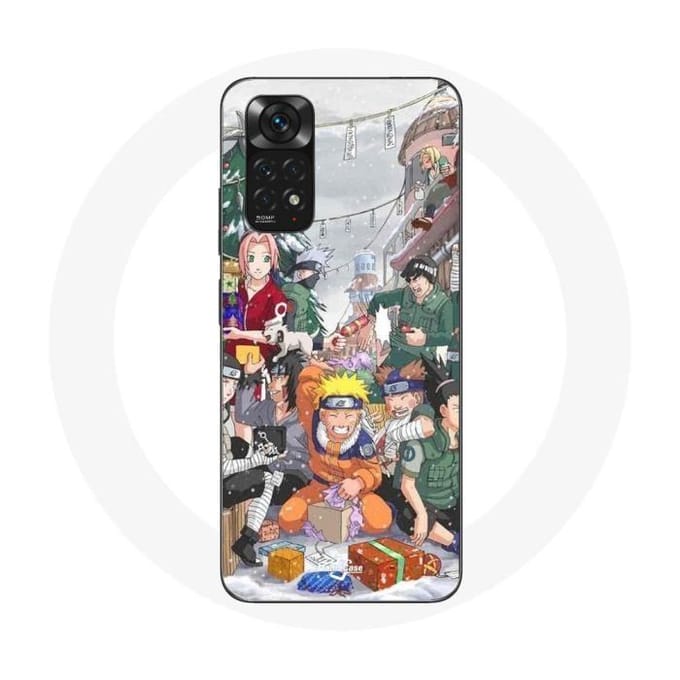 Coque pour Xiaomi Redmi Note 11S Naruto Christmas Day Anime Manga