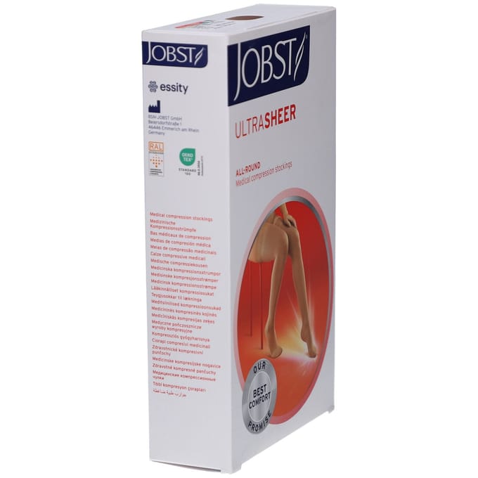JOBST UltraSheer Kompressions-Schenkelstrümpfe 1