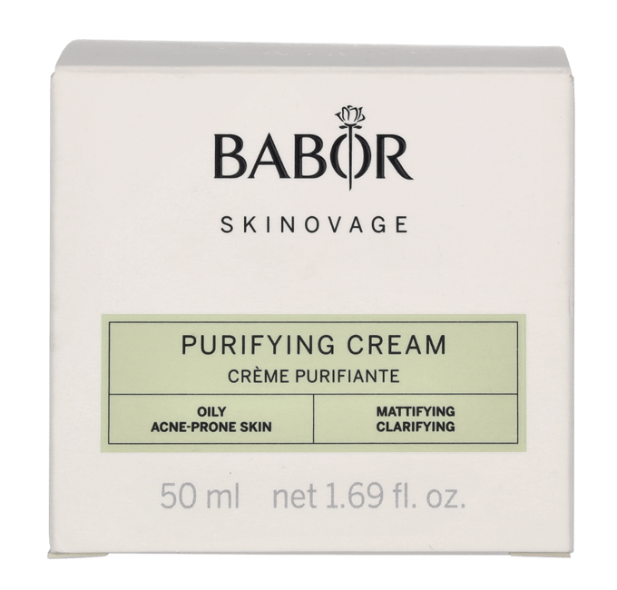 Babor Skinovage Purifying Cream 50 ml - For Oily, Acne-Prone Skin