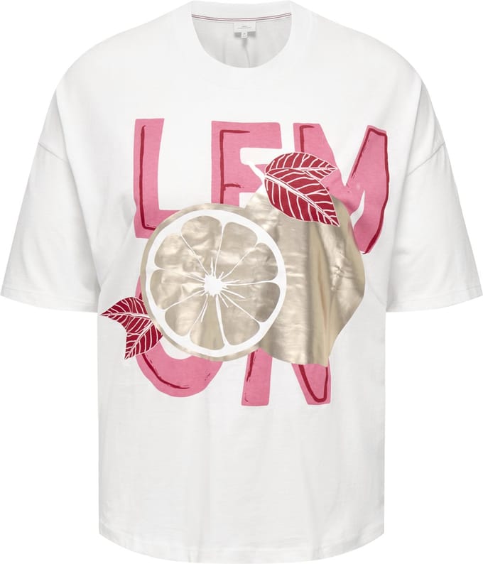 ONLY CARMAKOMA - CARKOURTNEY SS O-NECK TEE JRS - Dames - T-shirts