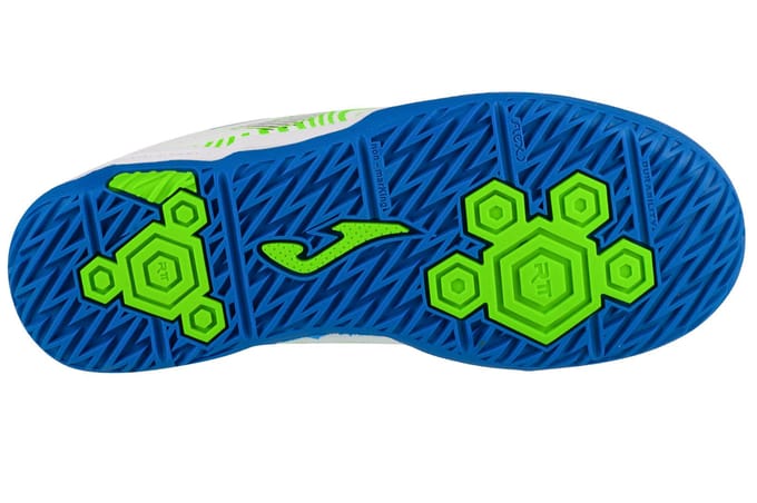 Joma Evolution Jr 2502 IN EVJS2502IN, voor een jongen, Wit, Indoorschoenen, maat: 35