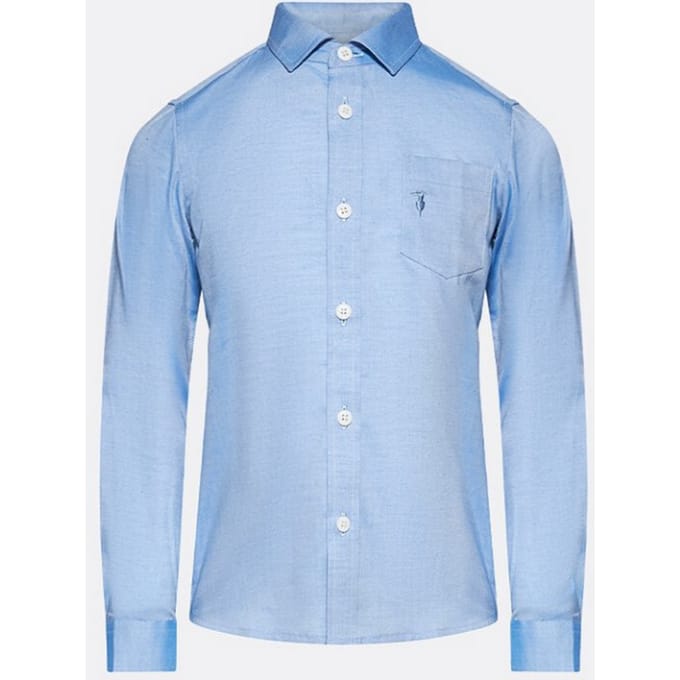 baby blauw shirt