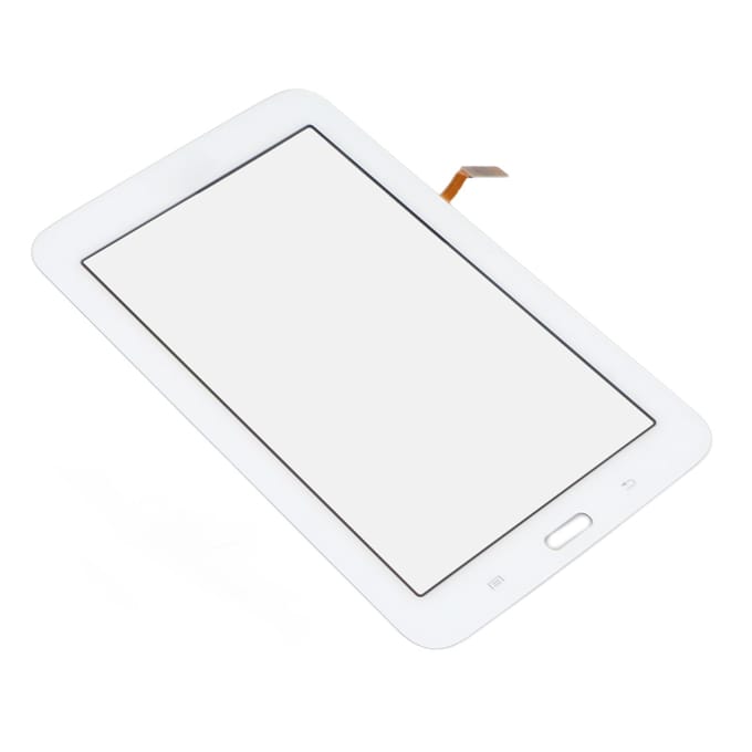 Numériseur Écran Tactile en Verre Pièce Accessoire de Remplacement pour Samsung Galaxy Tab 3 Lite SM‑T110 7in blanc