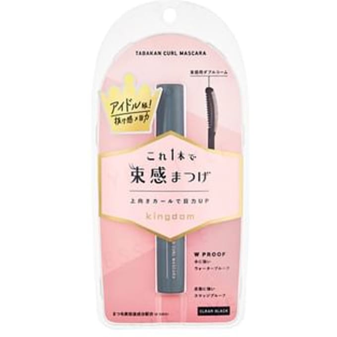 Qtis - kingdom Tabakan Curl Mascara Clear Black