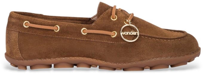 Wonders NYSA bruine bootschoenen