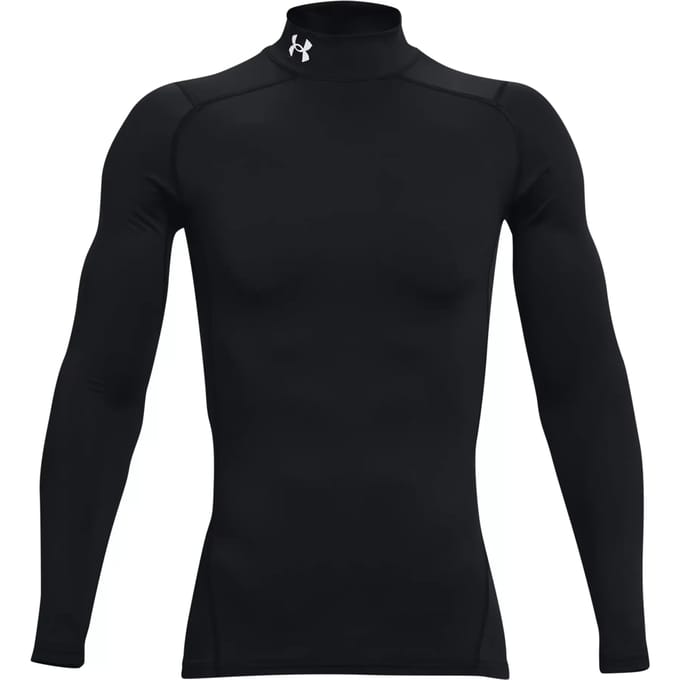Under Armour Baselayer Coldgear Comp Mock Ondergoed Met Lange Mouwen Zwart K001