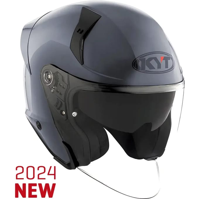 Jet motorhelm Kyt TTR-Jet Plain
