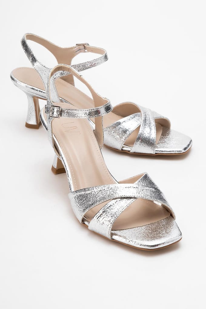 Melin Cross Riem Stiletto Sandaal