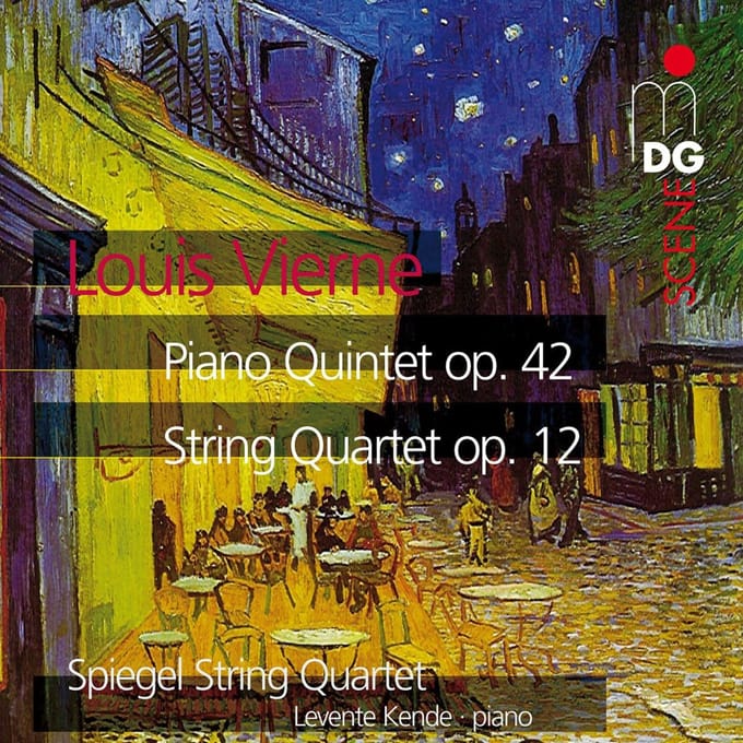 Levente Kende, Spiegel String Quartet - Vierne: String Quartet Op. 12 | Piano Quintet Op.42 (CD)