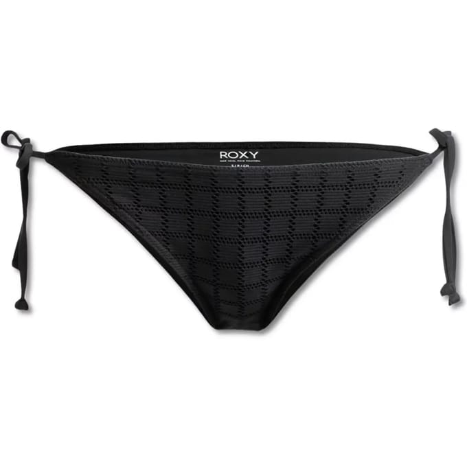 Roxy Camilo Tie Side Bikinibroekje Zwart S Vrouw